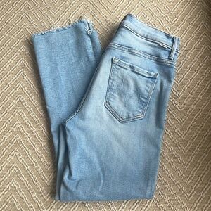 Mother Jeans Insider Crop Step Fray Size 29 Women’s